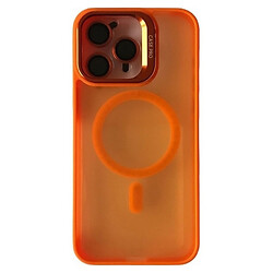 Чехол (накладка) Apple iPhone 12 Pro Max, Matte Fortable Camera Lens, MagSafe, Оранжевый