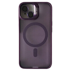 Чохол (накладка) Apple iPhone 13, Matte Fortable Camera Lens, Deep Purple, MagSafe, Фіолетовий