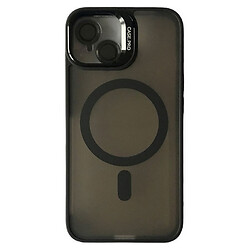 Чехол (накладка) Apple iPhone 14, Matte Fortable Camera Lens, MagSafe, Черный