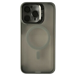 Чохол (накладка) Apple iPhone 14 Pro, Matte Fortable Camera Lens, Titanium Grey, MagSafe, Сірий