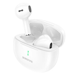 Bluetooth-гарнітура Borofone BW33 Handsome, Стерео, Білий