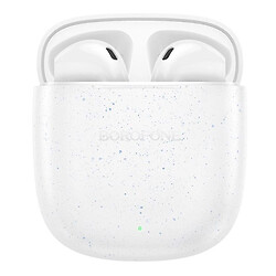Bluetooth-гарнітура Borofone BW45 Wide, Стерео, Білий