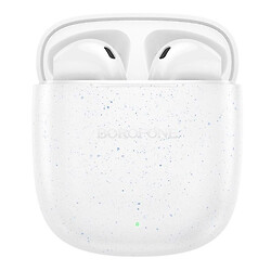 Bluetooth-гарнитура Borofone BW45 Wide, Стерео, Белый