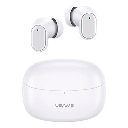 Bluetooth-гарнітура Usams US-BH11, Стерео, Білий