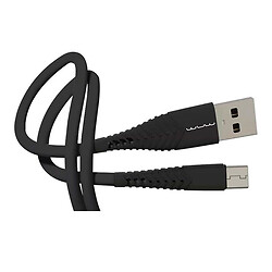 USB кабель WUW X171, MicroUSB, 1.0 м., Чорний