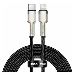 USB кабель Baseus CATLJK-A01 Cafule Apple iPhone SE 2022 / iPhone 14 Pro Max / iPhone 14 Plus / iPhone 14 Pro / iPhone 14 / iPhone 13 Pro / iPhone 13 Mini / iPhone 13 / iPhone 13 Pro Max / iPhone 12 Mini / iPhone 12 Pro Max, Lightning, 1.0 м., Білий
