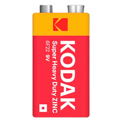 Батарейка Kodak 6F22 SUPER Heavy Duty