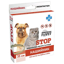 Ошейник для кошек и мелких собак ProVET Инсектостоп 35 см