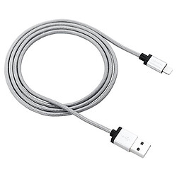 USB кабель Canyon CNS-MFIC3DG Apple iPhone SE 2022 / iPhone 14 Pro Max / iPhone 14 Plus / iPhone 14 Pro / iPhone 14 / iPhone 13 Pro / iPhone 13 Mini / iPhone 13 / iPhone 13 Pro Max / iPhone 12 Mini / iPhone 12 Pro Max, Lightning, 1.0 м., Серый