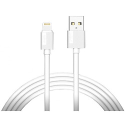 USB кабель T-PHOX NETS T-L801 Apple iPhone SE 2022 / iPhone 14 Pro Max / iPhone 14 Plus / iPhone 14 Pro / iPhone 14 / iPhone 13 Pro / iPhone 13 Mini / iPhone 13 / iPhone 13 Pro Max / iPhone 12 Mini / iPhone 12 Pro Max, Lightning, 1.2 м., Білий