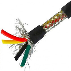 Микрофонный кабель (16x0.2мм) 4 жилы, 7,2мм