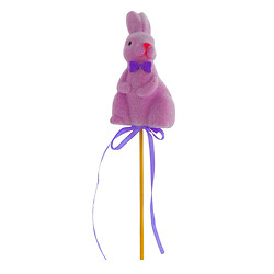 Кролик декоративний на паличці Великодній малий 8 см