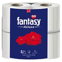 Набор туалетной бумаги Fantasy Deluxe ароматизированный Цветы 3 слоя