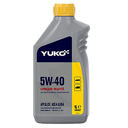 Масло для двигателя Yuko Vega Synt API SL/CF 5W-40 1 л