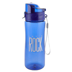 Бутылка для напитков пластиковая цветная Rock 520мл в ассортименте