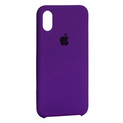 Чохол (накладка) Apple iPhone XS Max, Original Soft Case, Ultra Violet, Фіолетовий