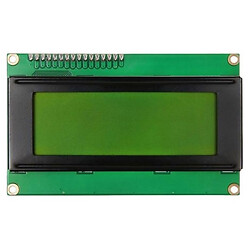 LCD 2004 I2C символьний дисплей 20x4 (жовтий)