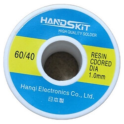 Припой оловянно-свинцовый ПОС-60 HandsKit 1мм 50г, 50 гр.