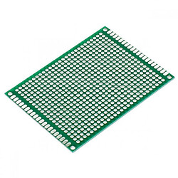 Плата макетна двостороння PCB-6x8 60x80mm