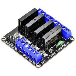 Модуль твердотільного реле 5V для Arduino 4 канала (з опторозв'язкою)