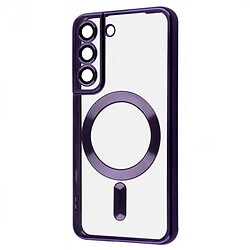 Чехол (накладка) Samsung G991 Galaxy S21, Fashion Full Camera, MagSafe, Фиолетовый