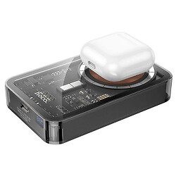Портативна батарея (Power Bank) Hoco Q14A Ice Crystal, 10000 mAh, Чорний