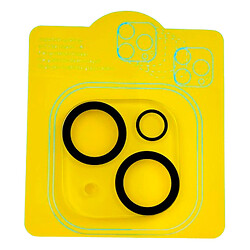Захисне скло камери Apple iPhone 15 / iPhone 15 Plus, Hoco, 3D, Чорний