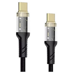 USB кабель Walker C950, Type-C, Черный