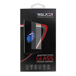 Защитное стекло Apple iPhone 14 Pro, Walker, 2.5D, Черный