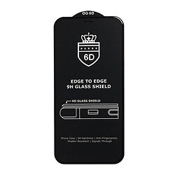 Защитное стекло Tecno Pop 5 LTE, Glass Crown, 6D, Черный