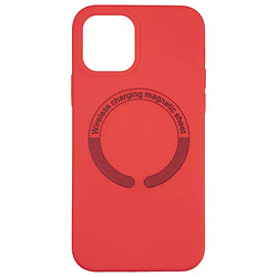 Чехол (накладка) Apple iPhone 12 / iPhone 12 Pro, Silicone Classic Case, MagSafe, Scarlet, Красный