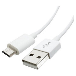 USB кабель TOTA VQ-D16, MicroUSB, 1.0 м., Білий