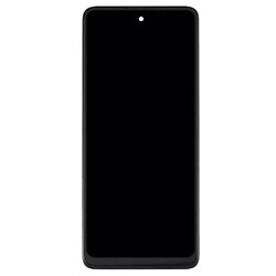 Дисплей (екран) Motorola XT2171 Moto G51 5G, High quality, З сенсорним склом, З рамкою, Чорний