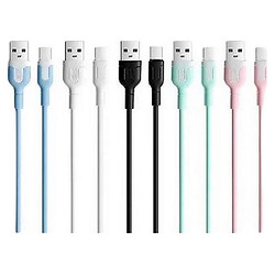 USB кабель XO NB212, Type-C, 1.0 м., Разноцветный