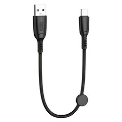 USB кабель XO NB247, Type-C, 0.25 м., Чорний