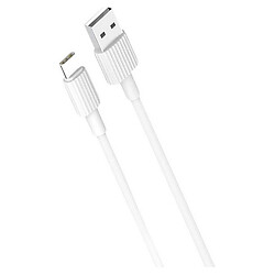 USB кабель XO NB-P156, Type-C, 1.0 м., Білий