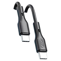 USB кабель XO NBQ231B, Type-C, 1.0 м., Чорний