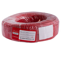 Провід багатожильний 2.5mm2 (14AWG/77xD0.20мм, мідь, PVC), червоний