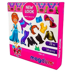 Набір дитячих магнітів Magdum Лялька з одягом New look