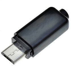 Штекер MICRO USB HW-MC-5M-BLK (чорний)