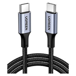USB кабель Ugreen US316, Type-C, 1.0 м., Чорний