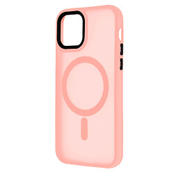 Чохол (накладка) Apple iPhone 11, Cosmic Magnetic Color, MagSafe, Рожевий