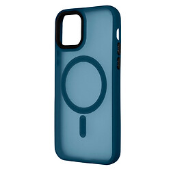 Чохол (накладка) Apple iPhone 12 Pro Max, Cosmic Magnetic Color, MagSafe, Синій