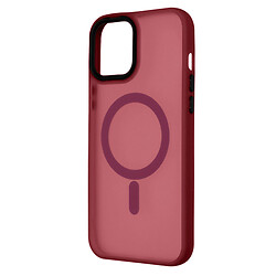 Чехол (накладка) Apple iPhone 12 Pro Max, Cosmic Magnetic Color, MagSafe, Красный