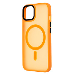 Чехол (накладка) Apple iPhone 13 / iPhone 13 Pro, Cosmic Magnetic Color, MagSafe, Оранжевый