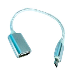 Адаптер KM KY-168, USB, MicroUSB, Білий
