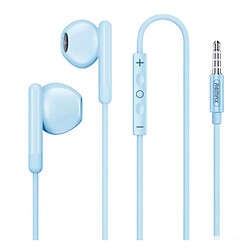Навушники Remax RM-522, З мікрофоном, Блакитний