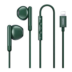 Навушники Remax RM-522a, З мікрофоном, Зелений