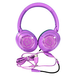 Наушники A8908G, С микрофоном, Фиолетовый