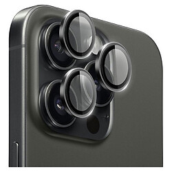 Защитное стекло камеры Apple iPhone 15 Pro / iPhone 15 Pro Max, Черный